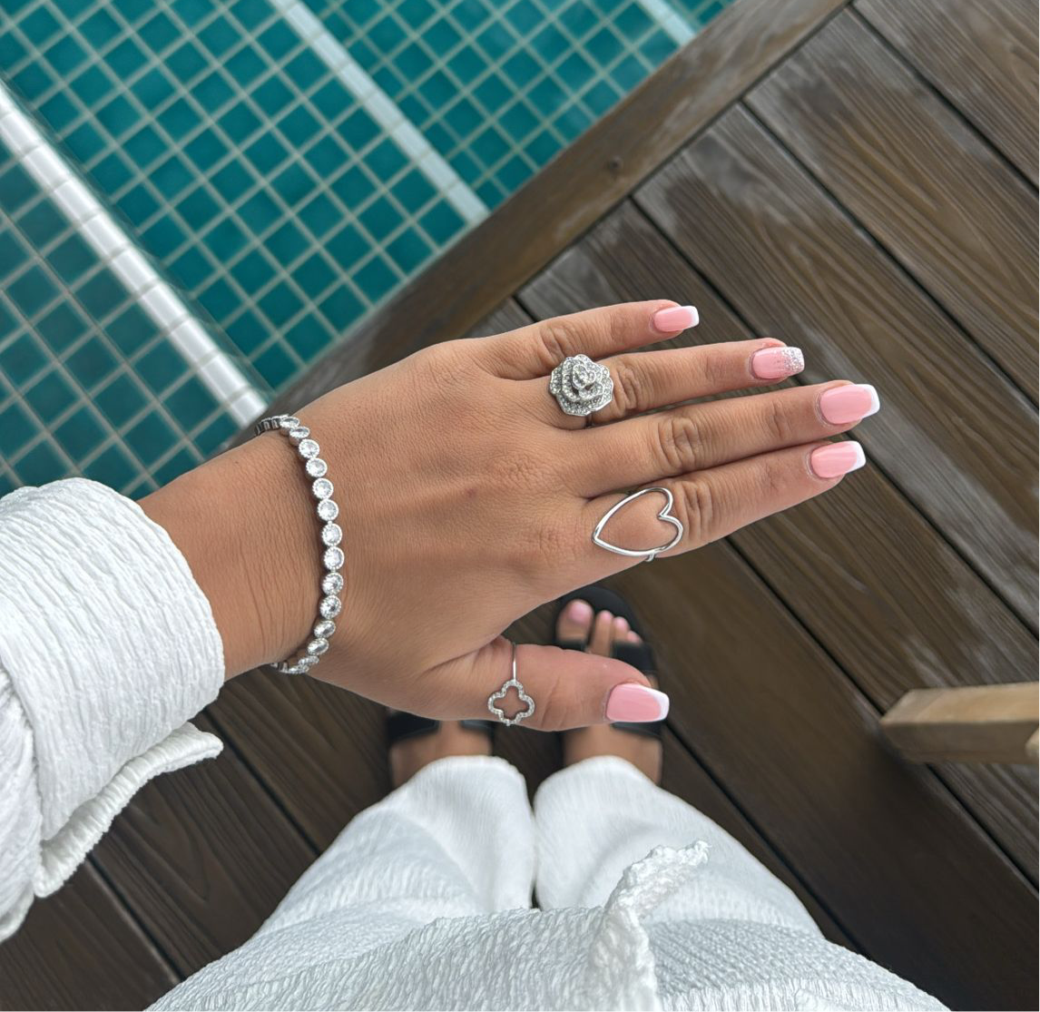 COEUR ARGENTE │ BAGUE