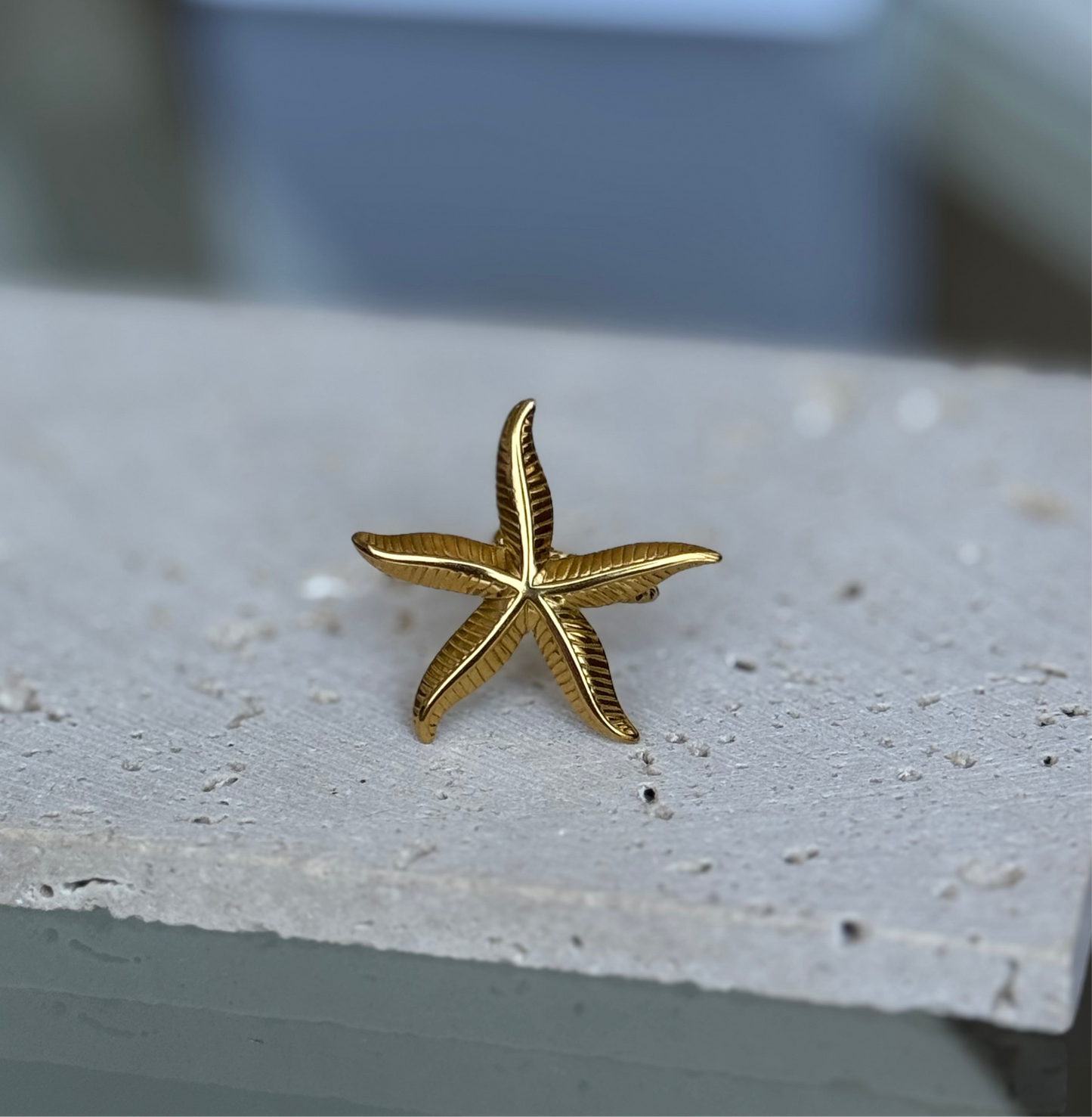 ÉTOILE DE MER DORÉ | BAGUE