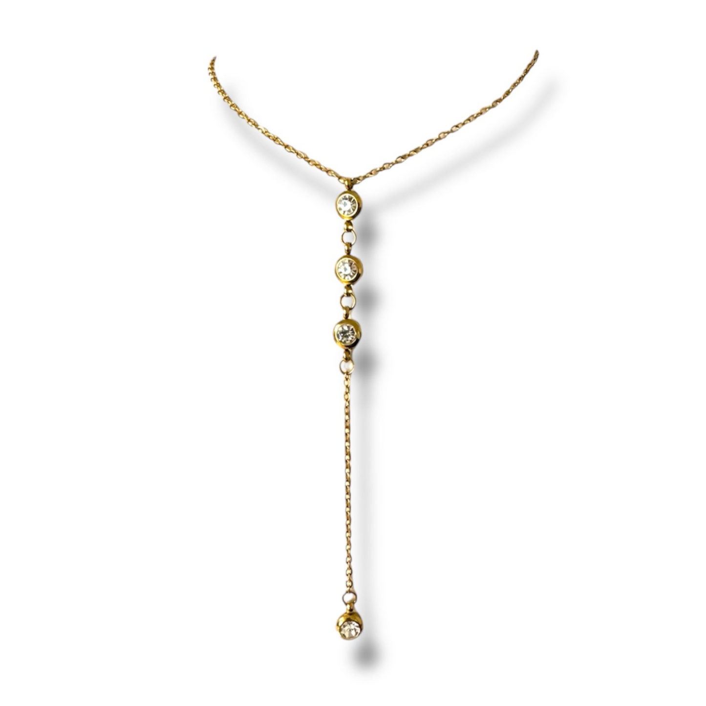 ÉTINCELLE DORÉ │ COLLIER Y