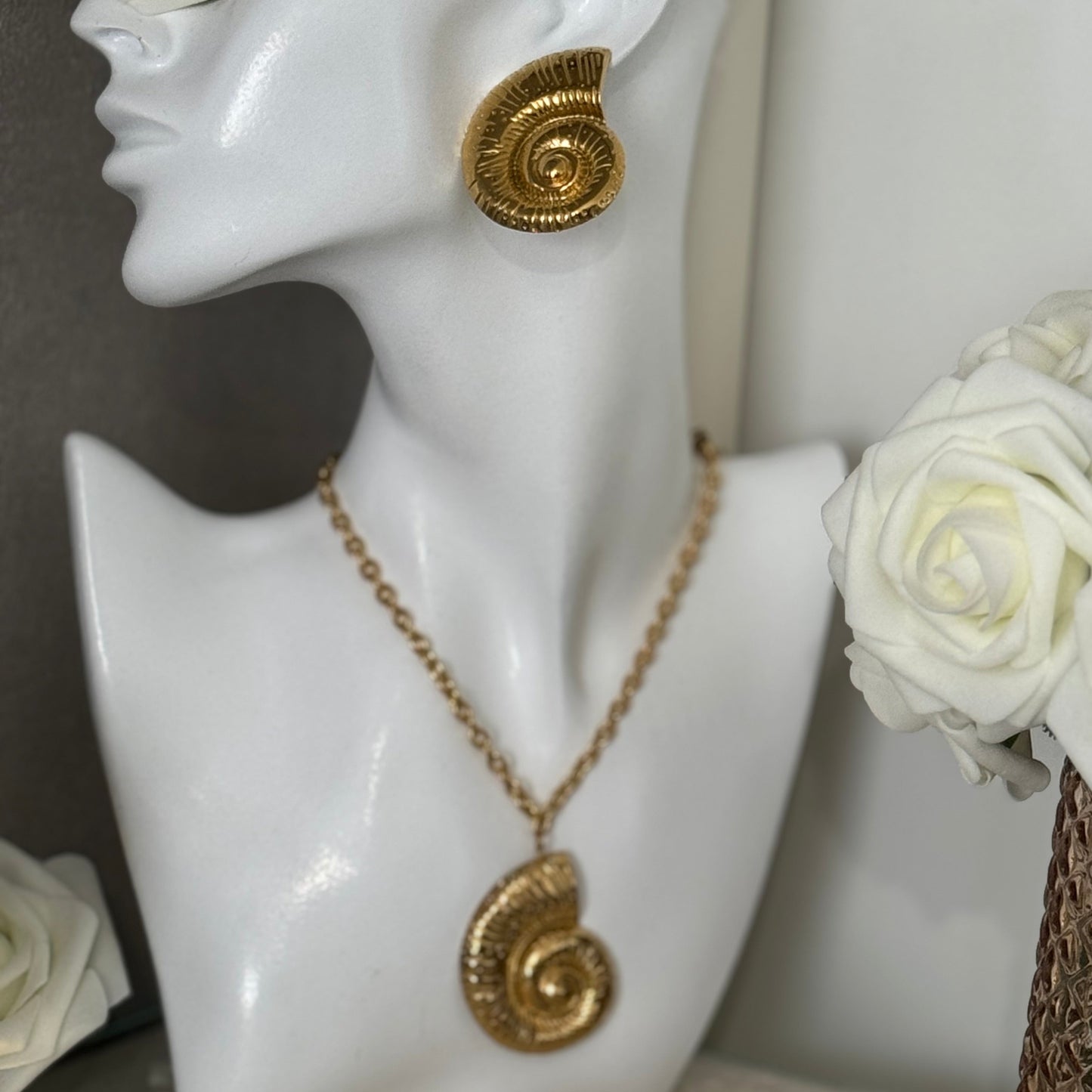 ESCARGOT DORÉ │ COLLIER