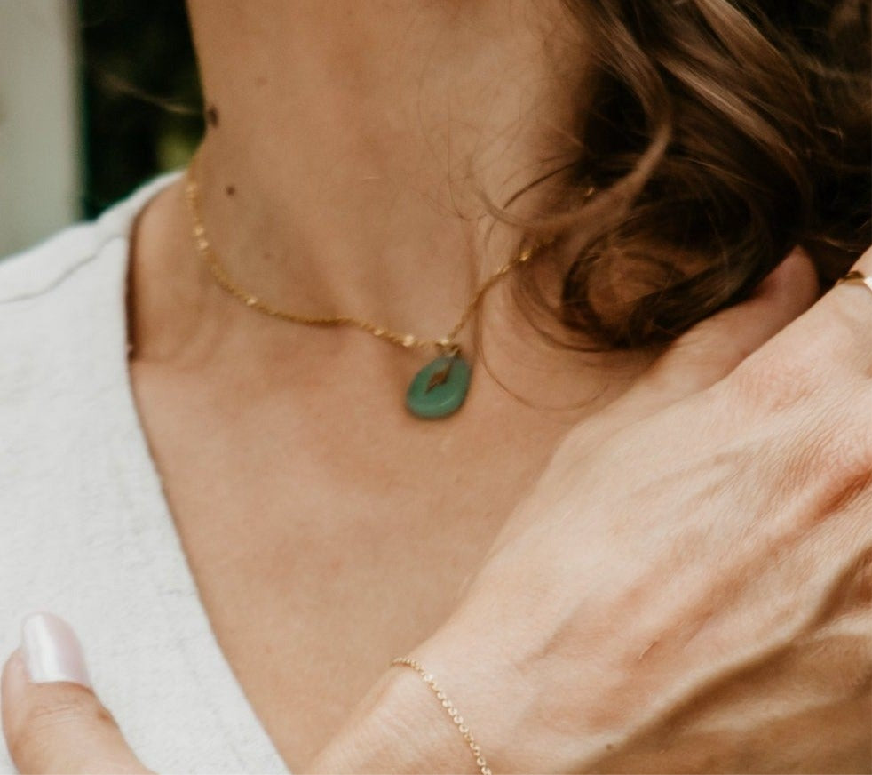 GREEN TALISMAN │ NECKLACE