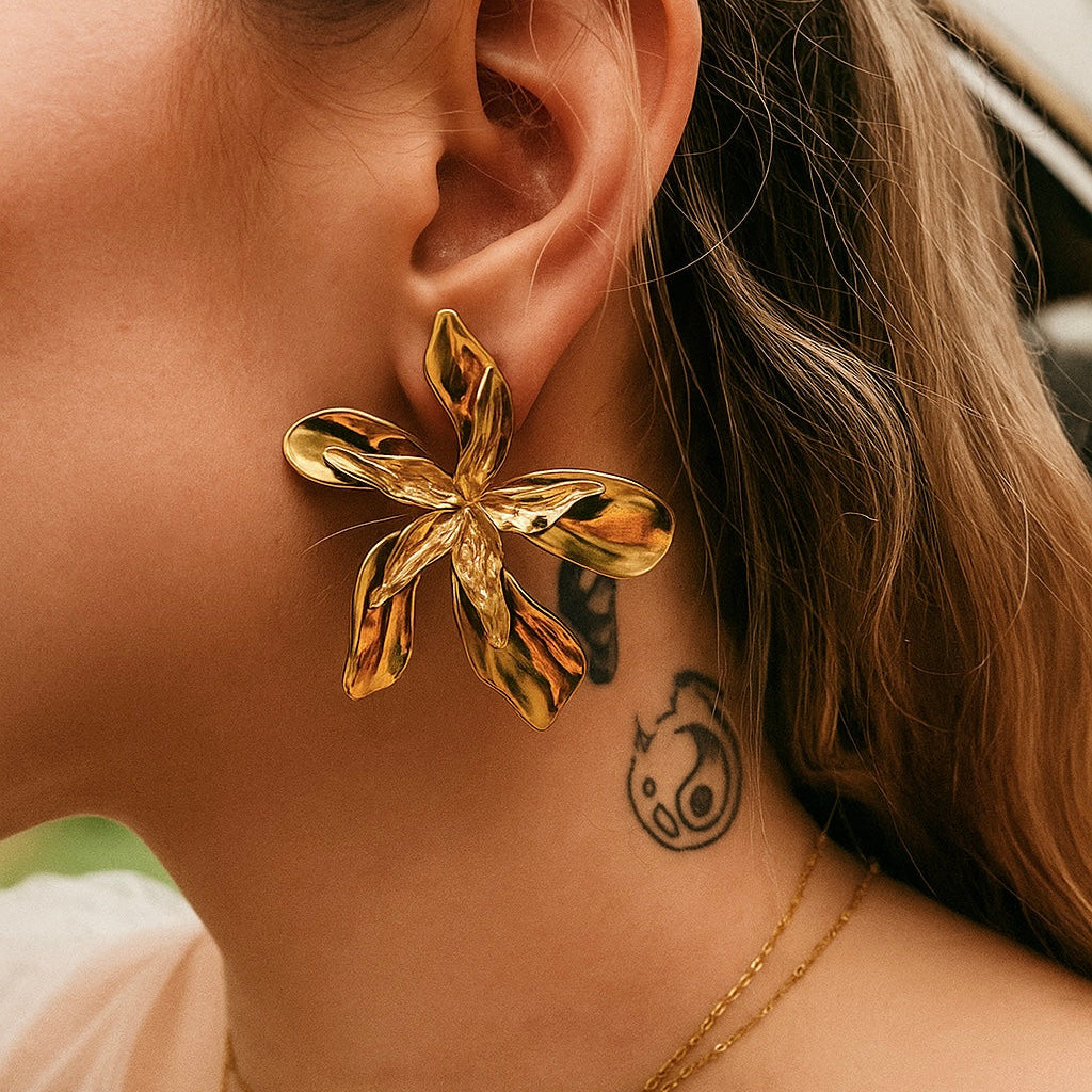 ANÉMONE│ BOUCLES D'OREILLES