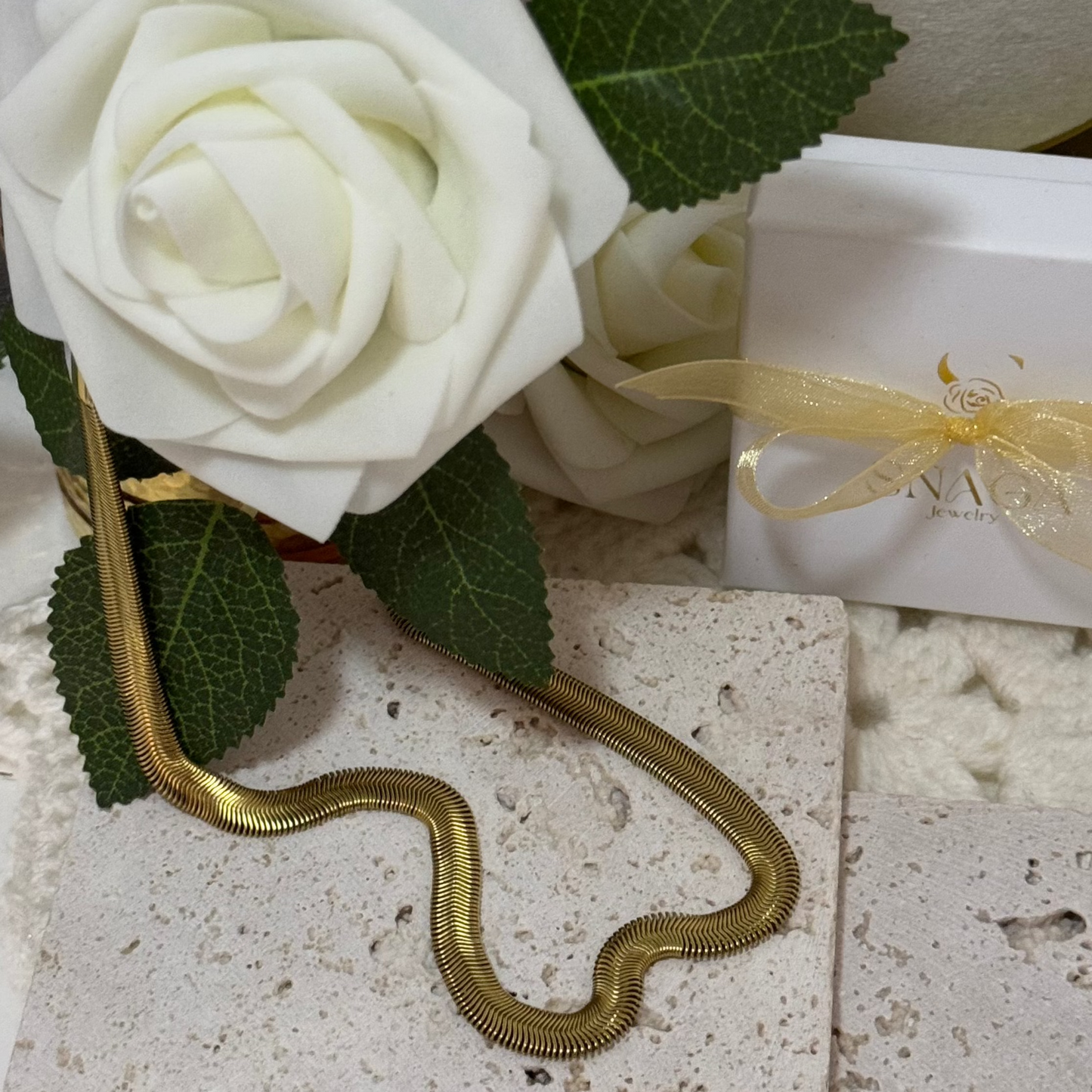 PREMIUM SNAKE MESH │ NECKLACE