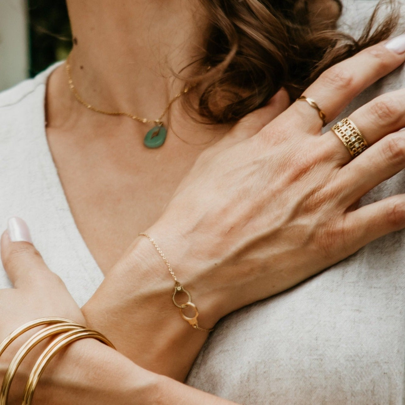 GREEN TALISMAN │ NECKLACE