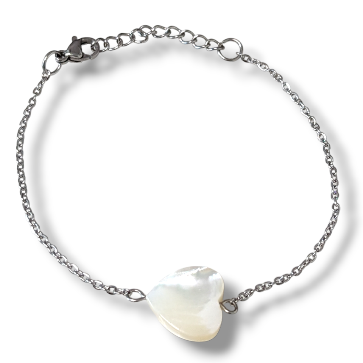MOTHER OF PEARL HEART │ CREATION BRACELET