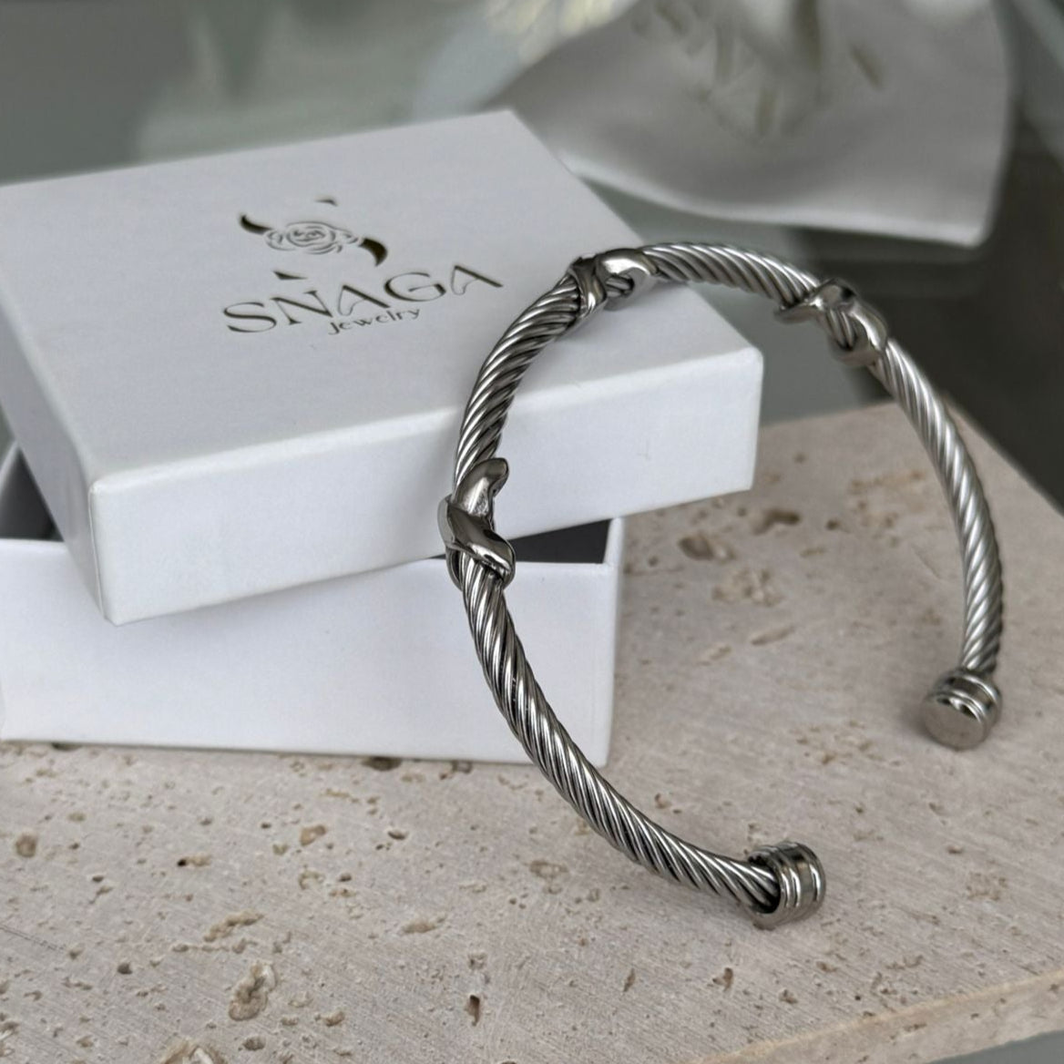TEXAS ARGENTE │ BRACELET HOMME