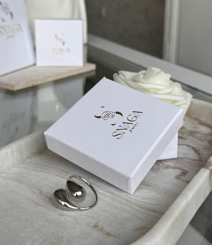 GOUTTES ARGENTEES │ BAGUE