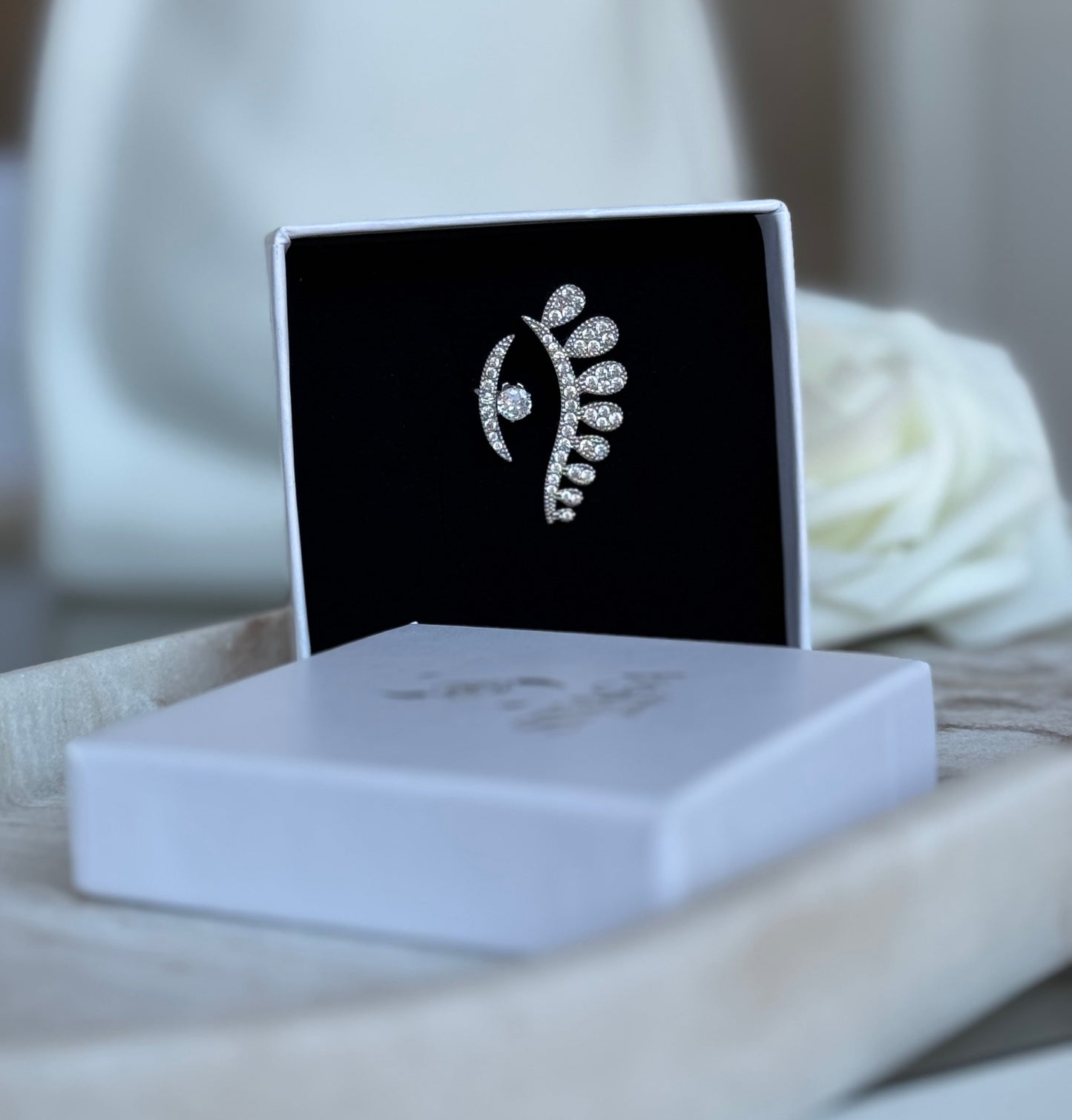 CELESTE ARGENTEE │ BAGUE