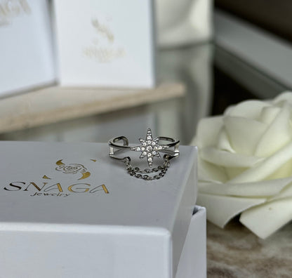 SHINY ARGENTÉE │ BAGUE