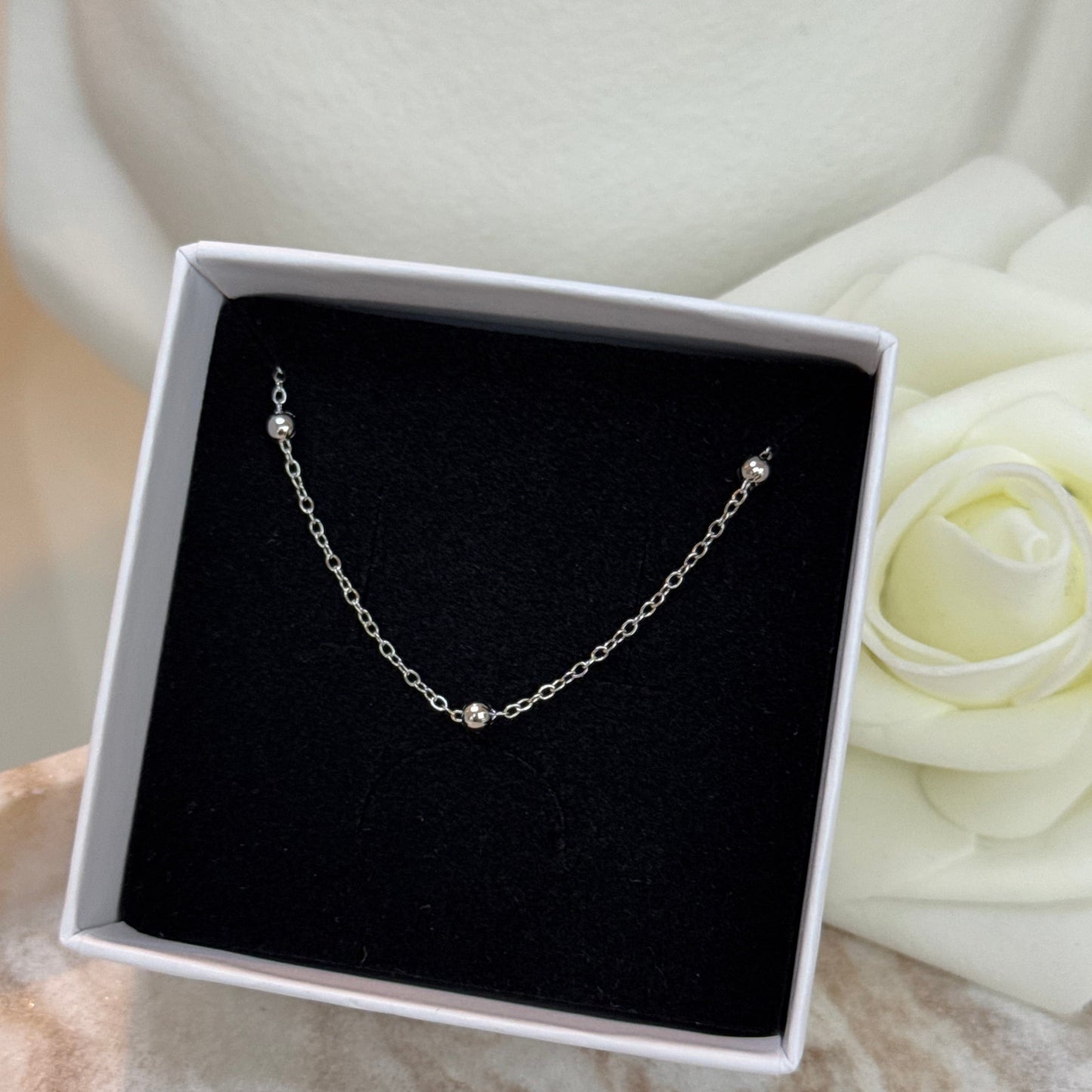 CHARLENE - Collier création en acier Inoxydable argenté