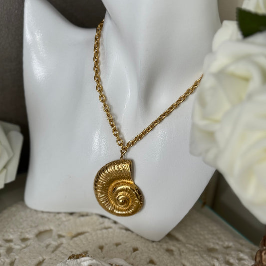 ESCARGOT DORÉ │ COLLIER