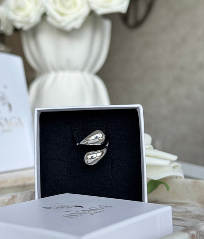 GOUTTES ARGENTEES │ BAGUE