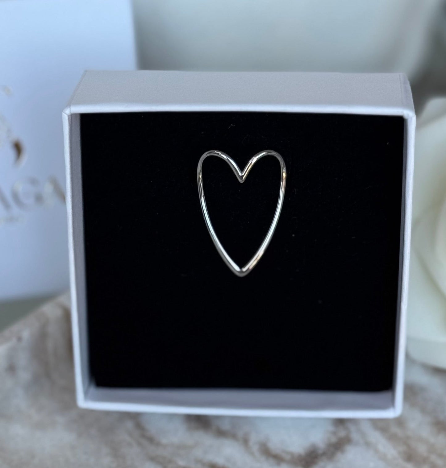 COEUR ARGENTE │ BAGUE