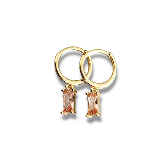 ALISSON MINI-CREOLES AMBRE │ BOUCLES D'OREILLES