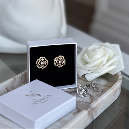 ROSE DOREES │ BOUCLES D'OREILLES