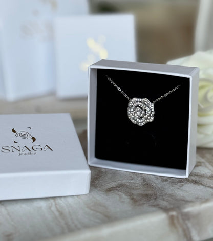 ROSE ARGENTE │ COLLIER