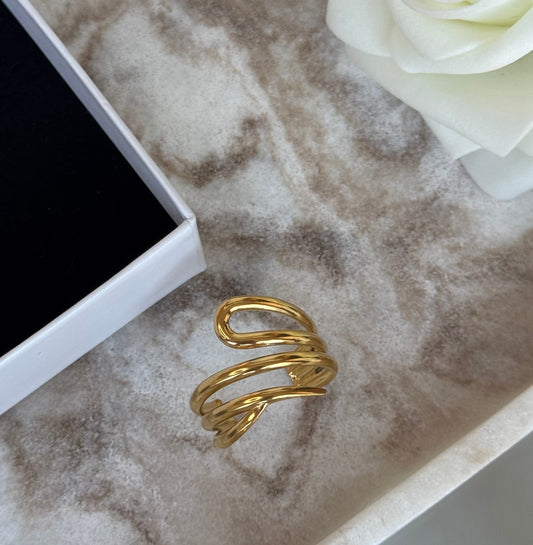 ENVOUTANTE DOREE │ BAGUE