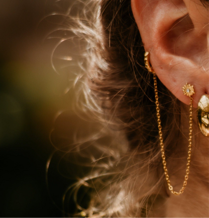 MONO CHAINE │ MONO BOUCLE D'OREILLE