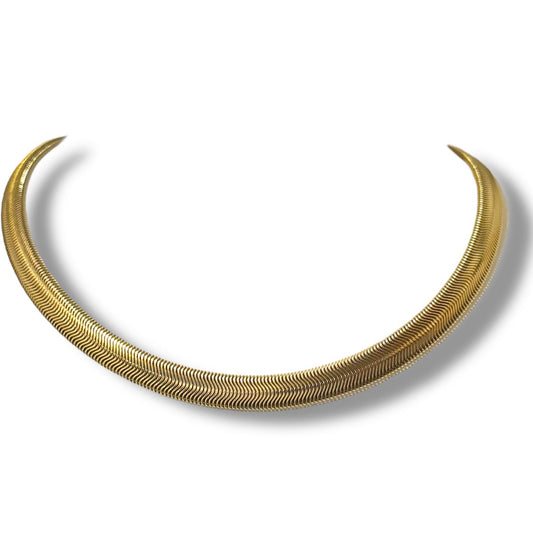 MAILLE SERPENT PREMIUM │ COLLIER DOREE
