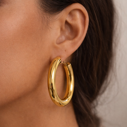 ALLURE DOREES │ BOUCLES D'OREILLES CRÉOLES