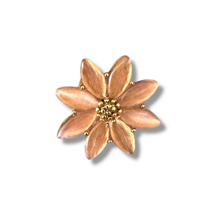 FLORALE PÊCHE AMBRÉE | BAGUE