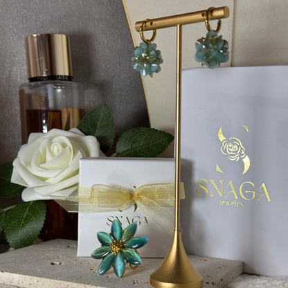 FLORALE BLEU | BAGUE