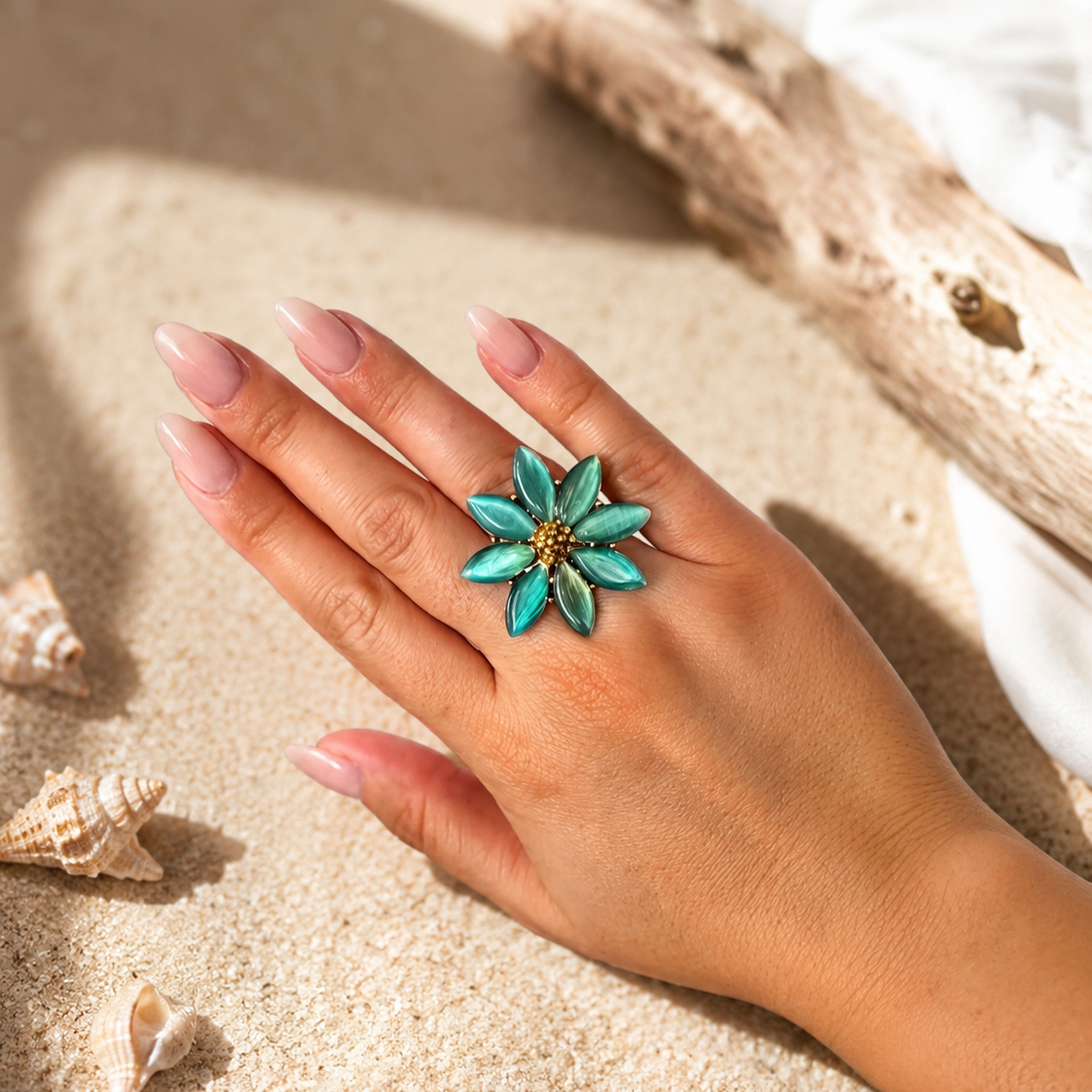 FLORALE BLEU | BAGUE