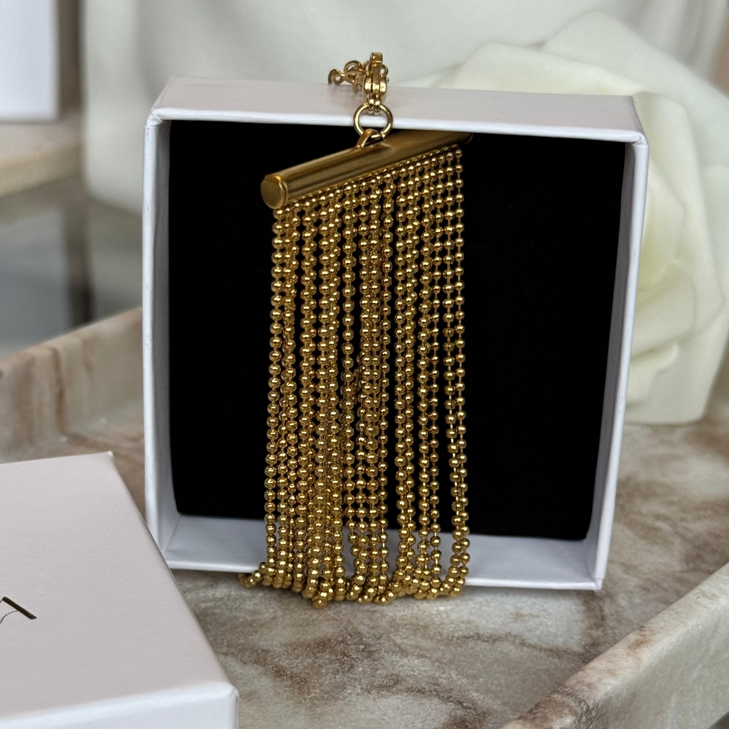 ALIX - Bracelet en acier Inoxydable doré multiple