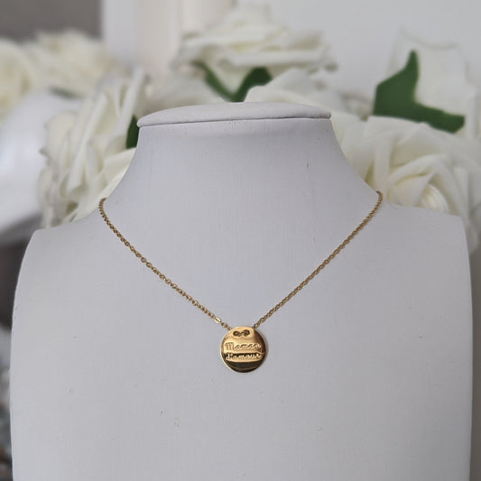 MAMAN D'AMOUR DOREE │ COLLIER