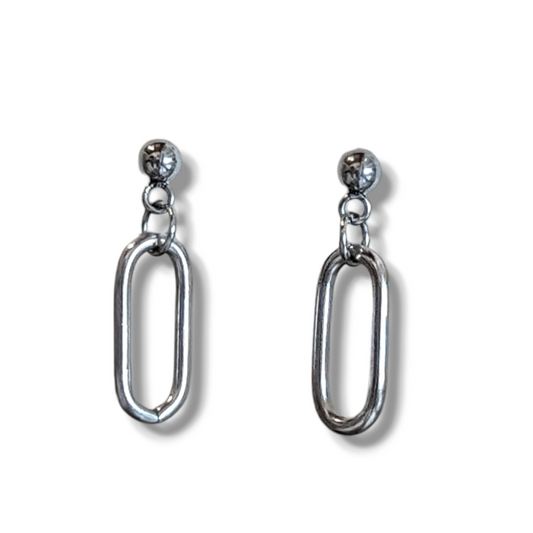 PLUIE D'ARGENT TAILLE S │ BOUCLES D'OREILLES CREATION
