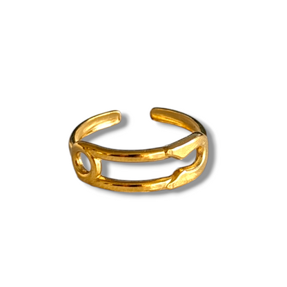 ÉPINGLE A NOURRICE │ BAGUE