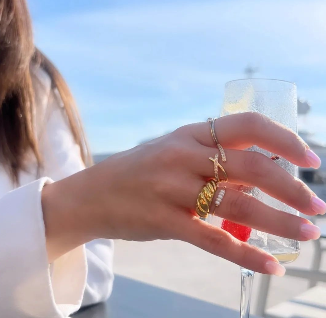 TORSADE ARGENTÉ │ BAGUE