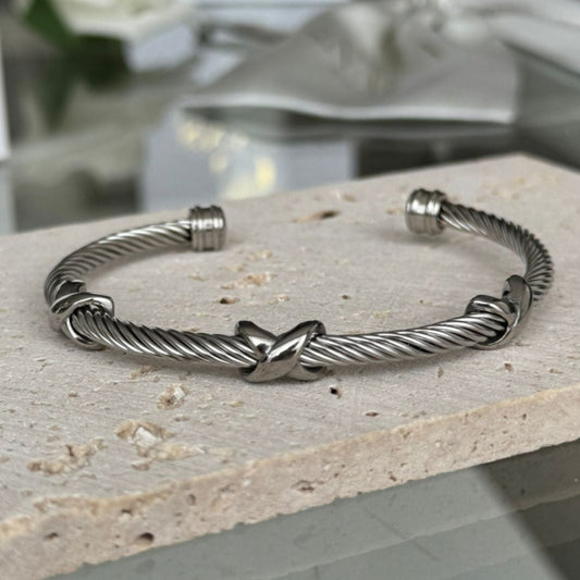 TEXAS ARGENTE │ BRACELET HOMME